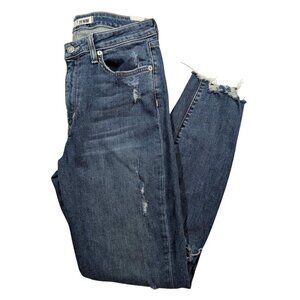 Lovers + Friends Jeans Hi-Rise Skinny Mason Distressed Women Size 29